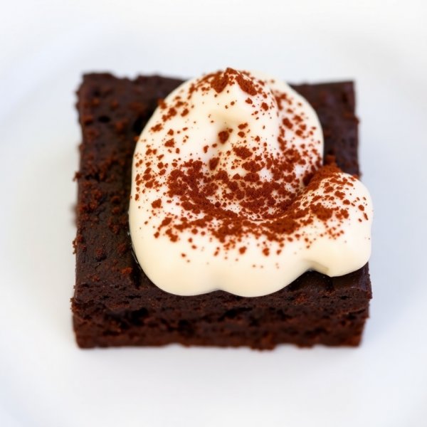 Tiramisu Brownies with Ladyfingers Cream