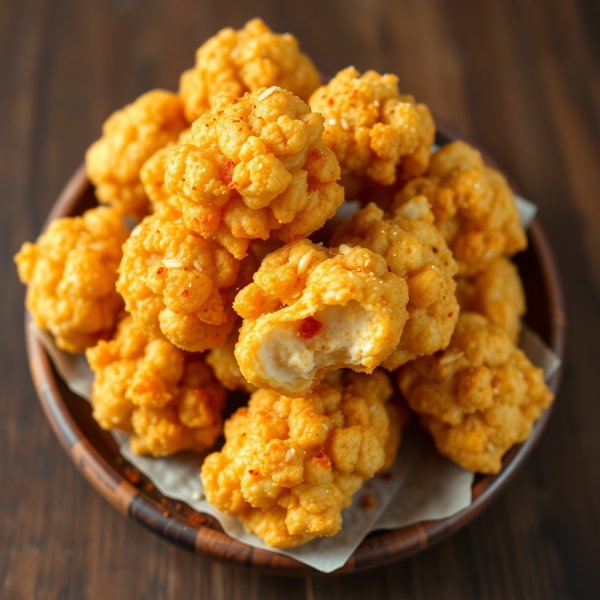 Taiwanese Popcorn Chicken (Without Basil Leaves)