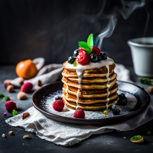 Oatmeal Mayonnaise Pancakes