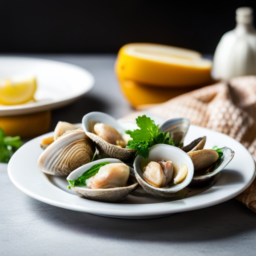 Clam with Fried Garlic