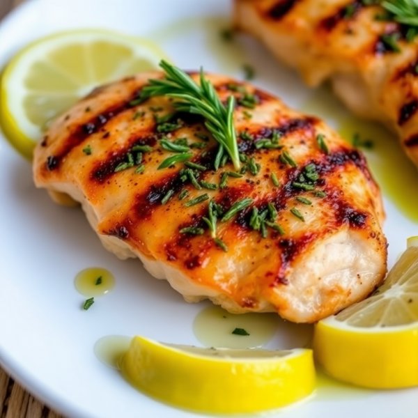 Lemon Herb Grilled Chicken Breast