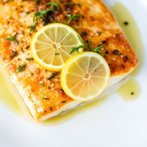 Roasted Catfish with Herbs and Lemon