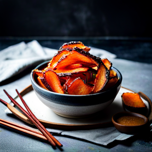 Teriyaki Carrot Chips