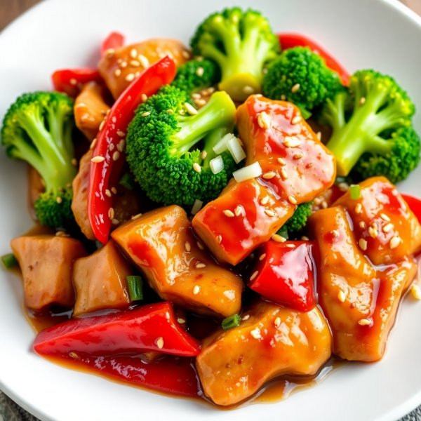 Honey Soy Glazed Chicken Stir-Fry