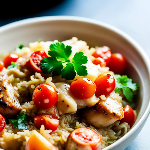 American Healthy Chicken  Rice