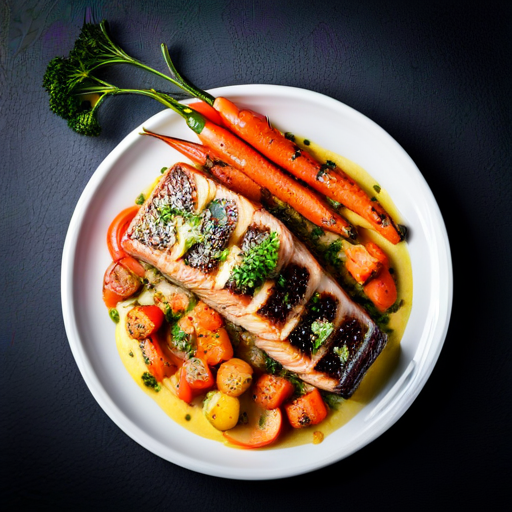 Pan-Grilled Salmon