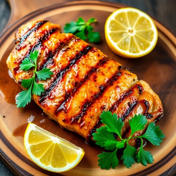 Lemon Herb Grilled Chicken Breast