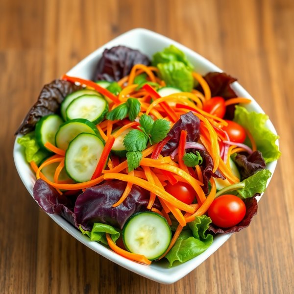 Triangular Garden Fresh Salad
