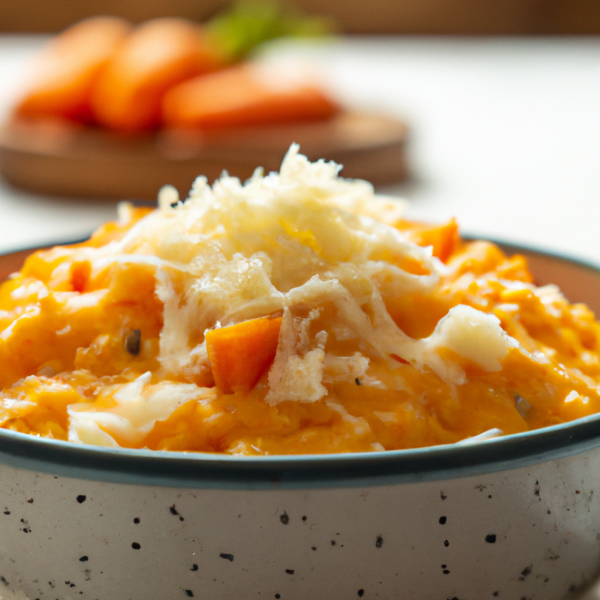 Italian Cheese and Carrot Risotto