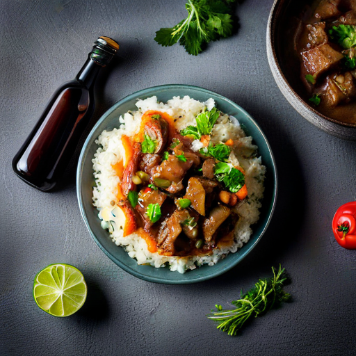 Beer-Braised Beef Tips