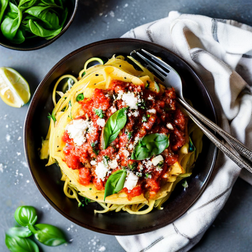 Paleo Spaghetti Squash Pasta