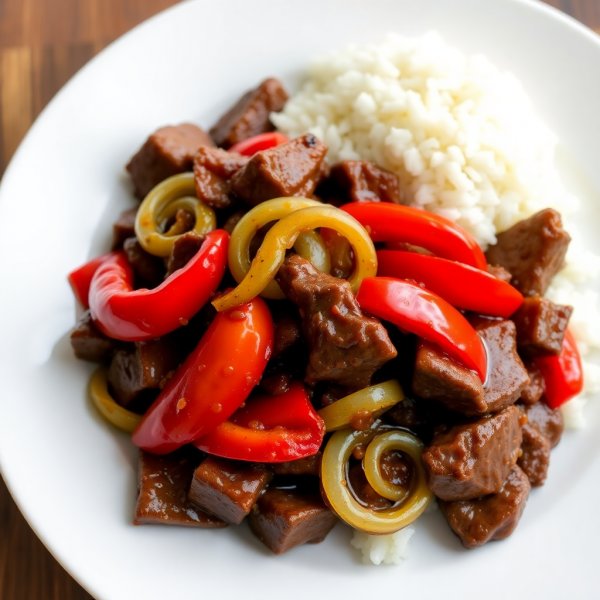 Coffee-Infused Beef Stir Fry