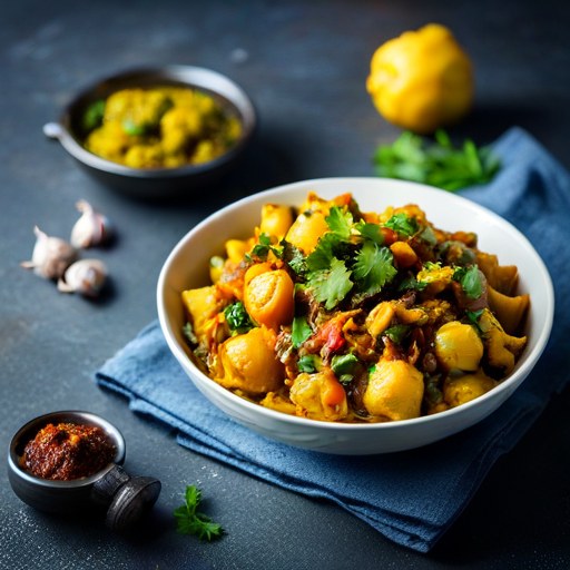 Aloo Gobhi Kadai