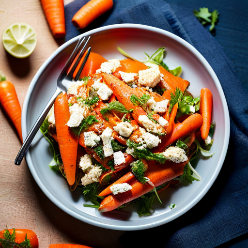 Arab-Style Carrot and Chicken Salad