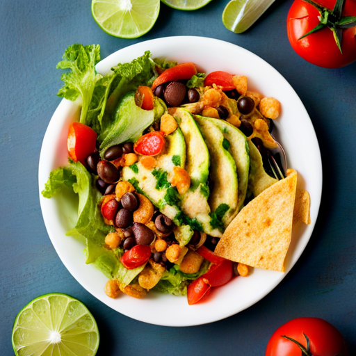 Taco Salad with Beans