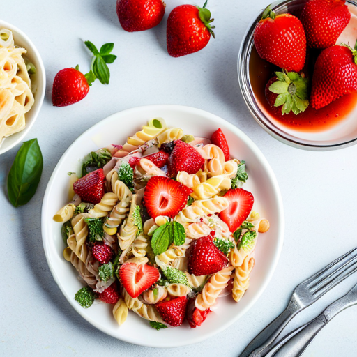 Strawberry Pasta Salad