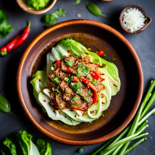 Thai Grilled Lettuce Wrap