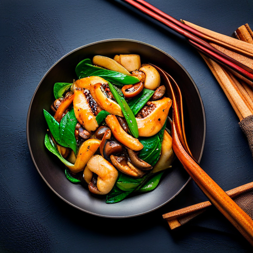 Chinese Chicken and Spinach Stir Fry