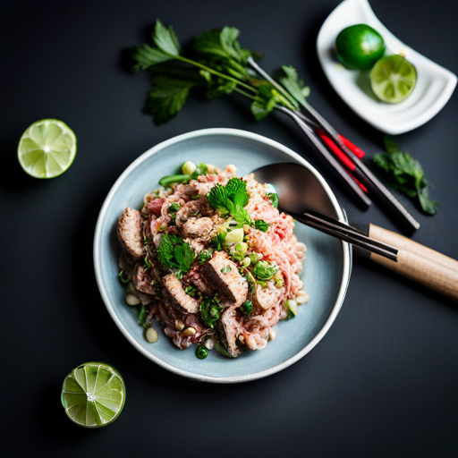 Healthy Thai Pork Larb