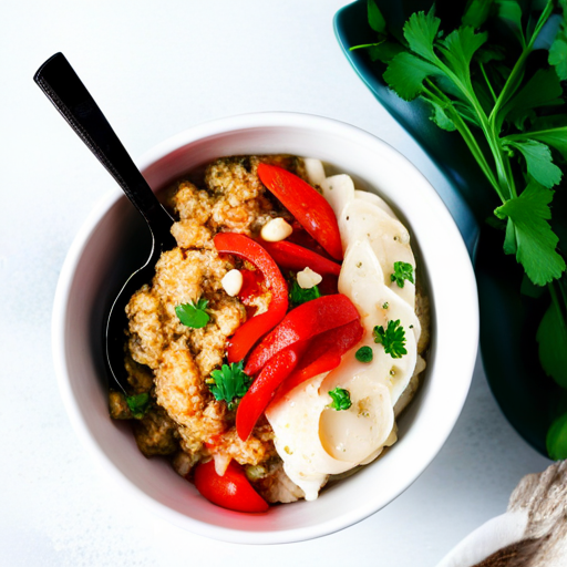 Oatmeal Veggie Bowl