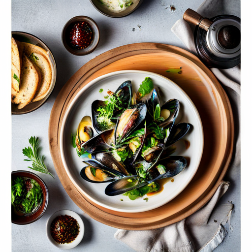 Mussels with Shallots and White Wine