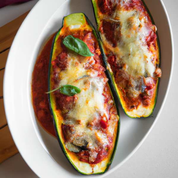 Italian Zucchini Boats