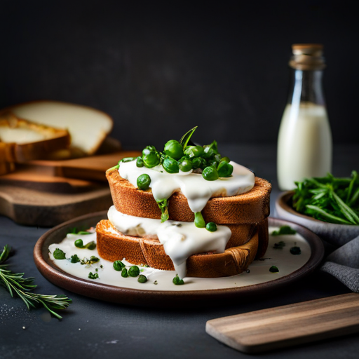 Honey Yogurt Cheese Toast