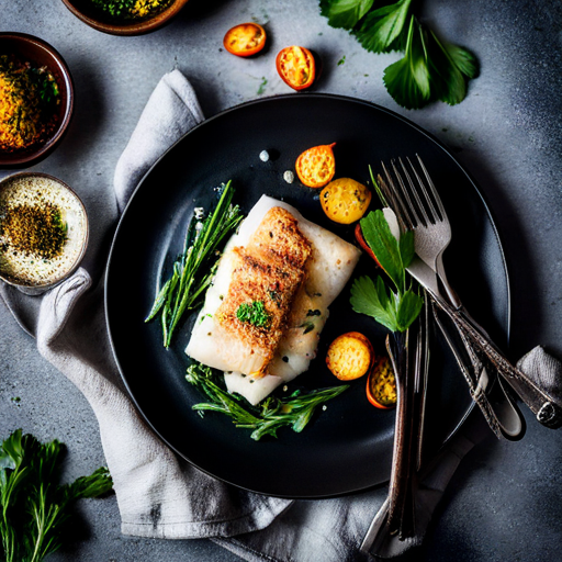 Coconut Cod with Roasted Cauliflower