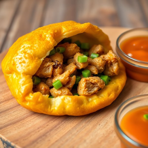 Jamaican Jerk Chicken Patty