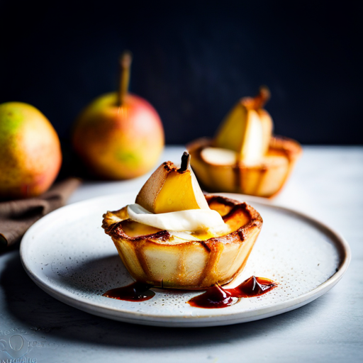 Pear & Brie Tart