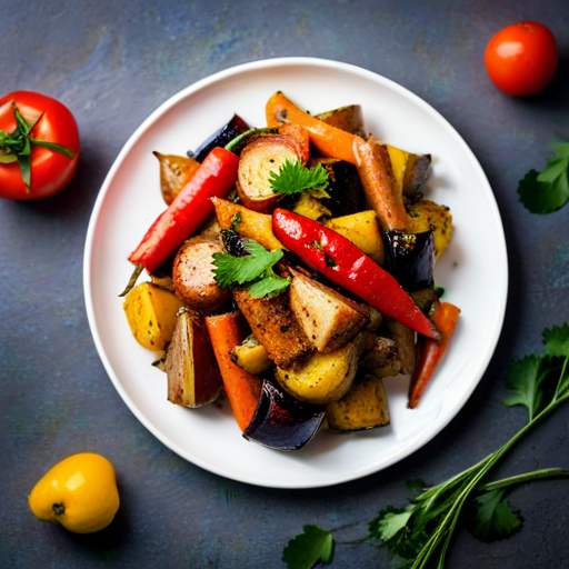 Indian-Style Roasted Veggies