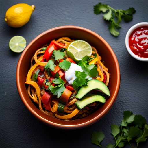 Vegetarian Fajita Bowl