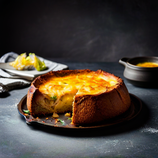 English Cheese Potato Cake