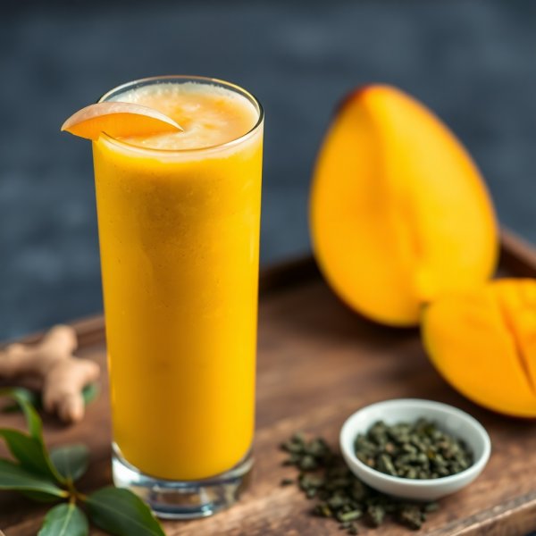 Chinese-Inspired Mango Ginger Smoothie