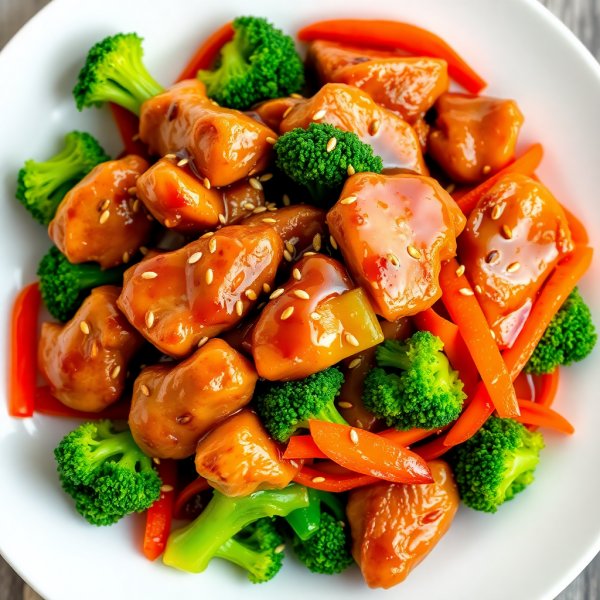 Soy-Glazed Chicken Stir-Fry