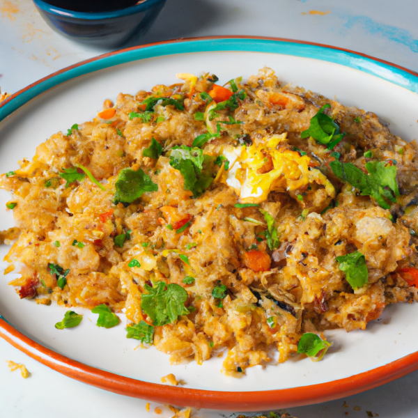 Fried Rice with Egg and Vegetables