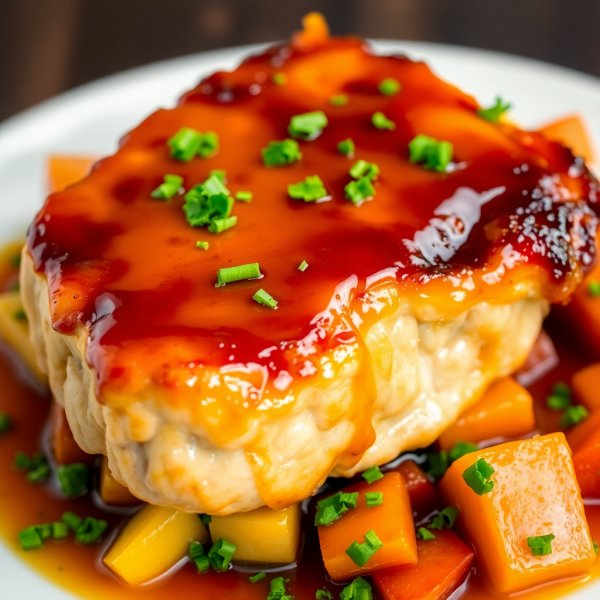 Honey Garlic Glazed Pork Chop