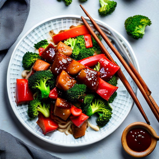 Ketchup-Based Chicken Stir Fry