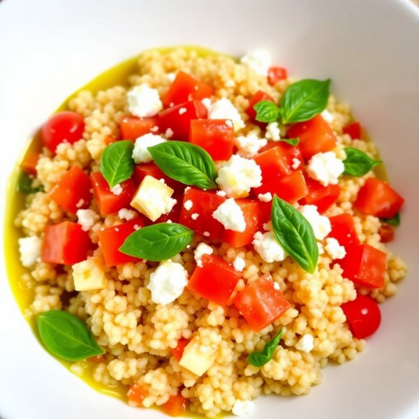 Tomato Basil Quinoa Bowl