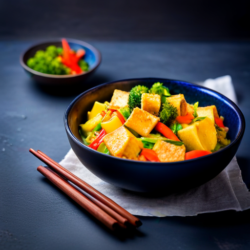 American-Style Tofu and Veg Stir-Fry