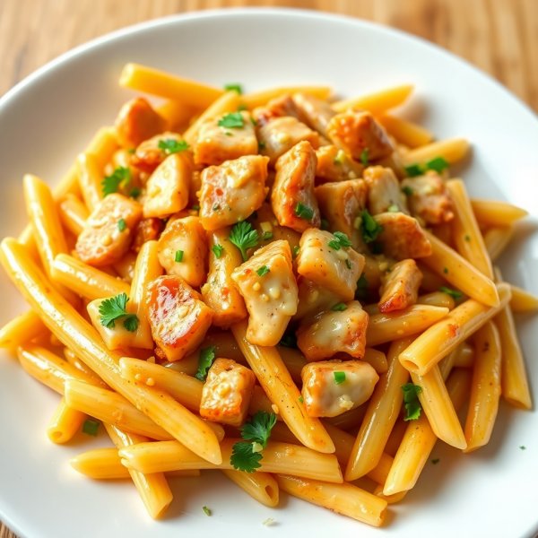 Cheesy Tuna Pasta Stir-Fry