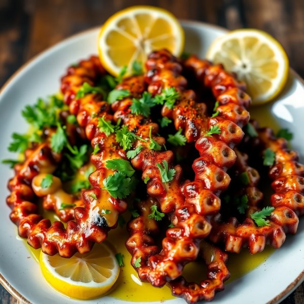 Grilled Mediterranean Octopus