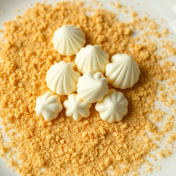 Edible Beach Sand & Seashell Treats