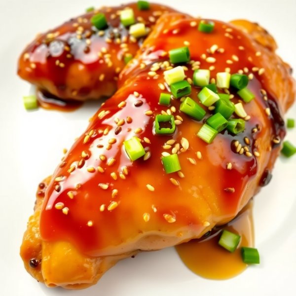 Chicken with Korean Honey–Sesame Glaze