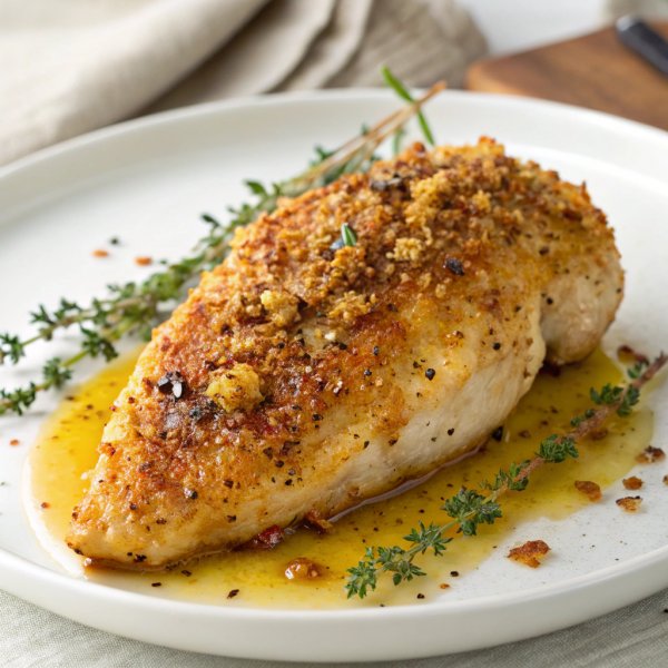 Mustard Crusted Chicken Breast