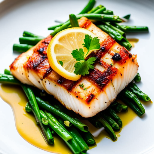 Pan-Seared Cod with Lemon Butter Sauce