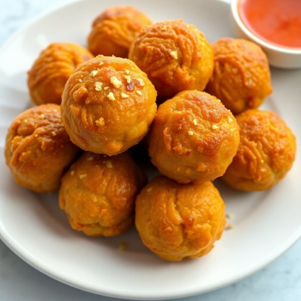 Crispy Fried Fish Meatballs (Baso Goreng) That Stay Tender