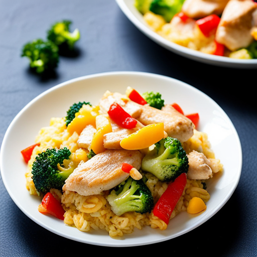 Cheesy Chicken and Broccoli Rice