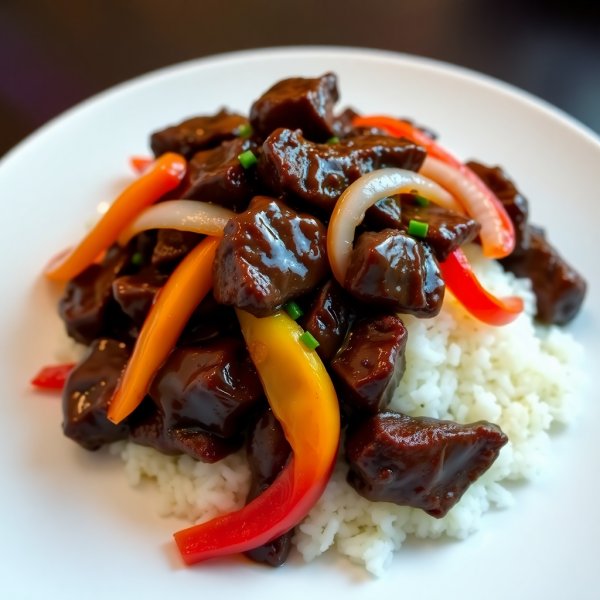 Coffee-Infused Beef Stir-Fry