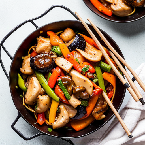 Asian Stir-Fried Chicken with Vegetables